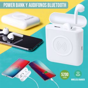 Audífonos Power Bank Molik